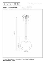 LED Hanglamp Velmo | 1-Fase Rail | GU10 | Mat Zwart