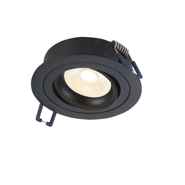 LED Inbouwspot Feno Mat Zwart | GU10/MR16 | IP22 | Ø80 mm