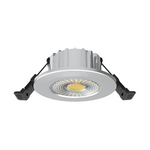 LED Inbouwspot Ferro | Dimbaar | IP65 | 6W | CCT Switch (2700K/3000K/4000K/5700K) | Zaagmaat: Ø50-70 mm | Inbouwdiepte: 32 mm | Zilver