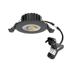 LED Inbouwspot Ferro | Dimbaar | IP65 | 6W | CCT Switch (2700K/3000K/4000K/5700K) | Zaagmaat: Ø50-70 mm | Inbouwdiepte: 32 mm | Mat Zwart
