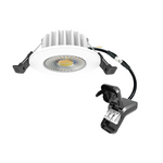 LED Inbouwspot Hugo | Dimbaar | IP65 | 6W | CCT Switch (2700K/3000K/4000K/5700K) | Zaagmaat: Ø50-70 mm | Inbouwdiepte: 32 mm | Wit