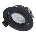 LED Inbouwspot Lesto 5W Mat Zwart