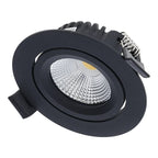 LED Inbouwspot Lesto 5W Mat Zwart