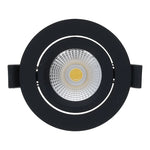 LED Inbouwspot Lesto Zwart