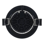LED Inbouwspot Lesto 5W Mat Zwart achterzijde