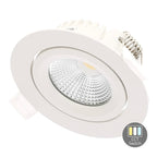 LED Inbouwspot Lesto | Dimbaar | IP65 | 4W/6W | CCT Switch (2700K/3000K/4000K) |