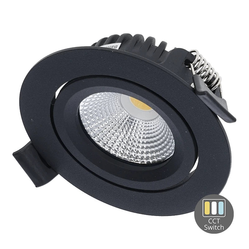LED Inbouwspot Lesto | Dimbaar | IP65 | 4W/6W | CCT Switch (2700K/3000K/4000K) |