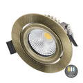 LED Inbouwspot Lesto | Dimbaar | IP65 | 4W/6W | CCT Switch (2700K/3000K/4000K) |