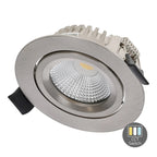 LED Inbouwspot Lesto | Dimbaar | IP65 | 4W/6W | CCT Switch (2700K/3000K/4000K) |