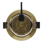 LED Inbouwspot Lesto | Dimbaar | IP65 | 4W/6W | CCT Switch (2700K/3000K/4000K) | Zaagmaat: Ø68-75 mm | Inbouwdiepte: 29 mm | Goud