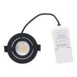 LED Inbouwspot Lesto | 4W/6W CCT dimbaar | IP65 | Ø68 mm