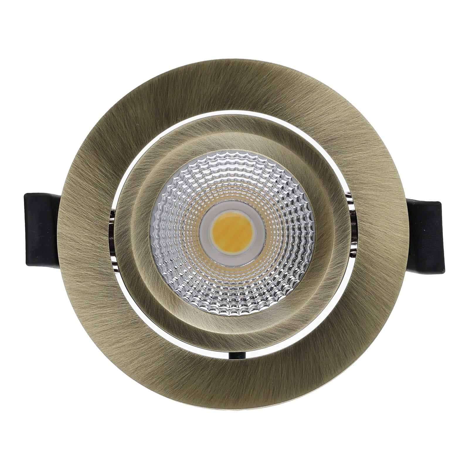 LED Inbouwspot Lesto | Dimbaar | IP65 | 4W/6W | CCT Switch (2700K/3000K/4000K) | Zaagmaat: Ø68-75 mm | Inbouwdiepte: 29 mm | Satin Metallic