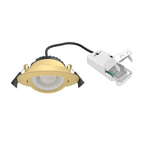 LED Inbouwspot Lyvo | Dimbaar | IP65 | 5W/7W | CCT Switch (2700K/3000K/4000K) | Inbouwdiepte: 25 mm | Goud