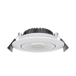LED Inbouwspot Lyvo | Dimbaar | IP65 | 5W/7W | CCT Switch (2700K/3000K/4000K) | Inbouwdiepte: 25 mm | Mat Wit