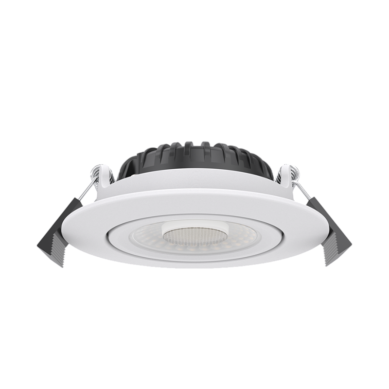 LED Inbouwspot Lyvo | Dimbaar | IP65 | 5W/7W | CCT Switch (2700K/3000K/4000K) | Inbouwdiepte: 25 mm | Mat Wit