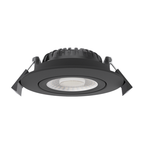 LED Inbouwspot Lyvo | Dimbaar | IP65 | 5W/7W | CCT Switch (2700K/3000K/4000K) | Inbouwdiepte: 25 mm | Mat Zwart