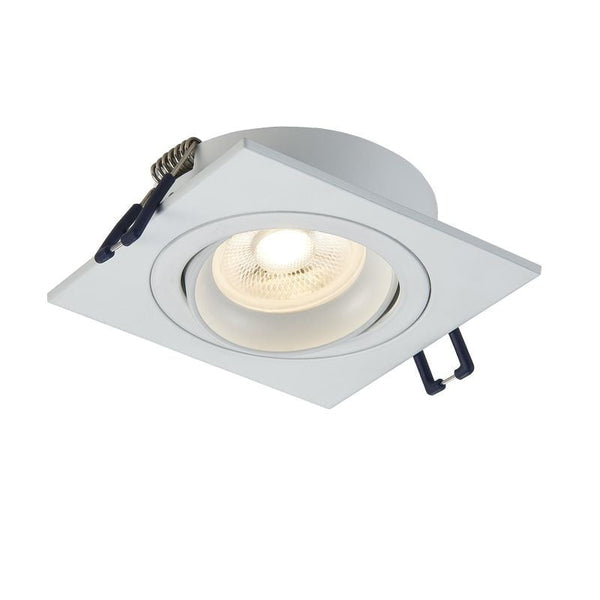 LED Inbouwspot Plano Mat Wit | GU10/MR16 | IP22 | Ø80 mm