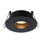 LED Inbouwspot Privo | Dimbaar | IP65 | 5W | 360° Kantelbaar | Zaagmaat: Ø68-75 mm | Inbouwdiepte: 60+ mm | Mat Zwart