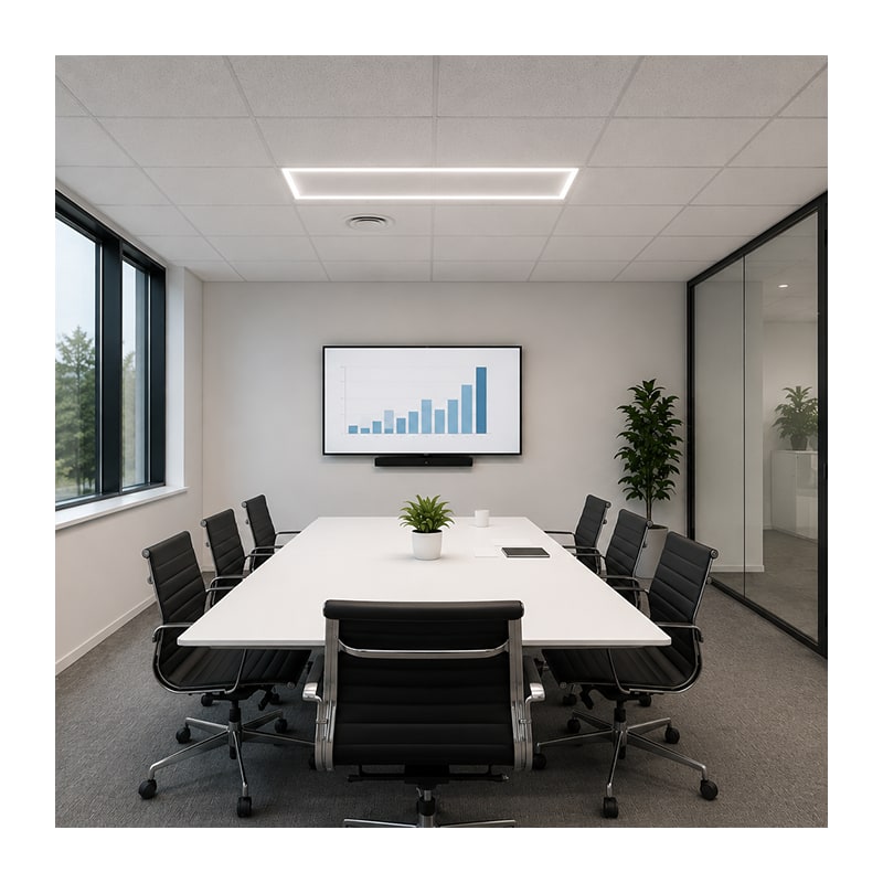 LED Lichtframe Lino 120x30 Wit, foto 3