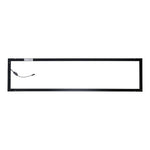 LED Lichtframe Lino 120x30 Zwart