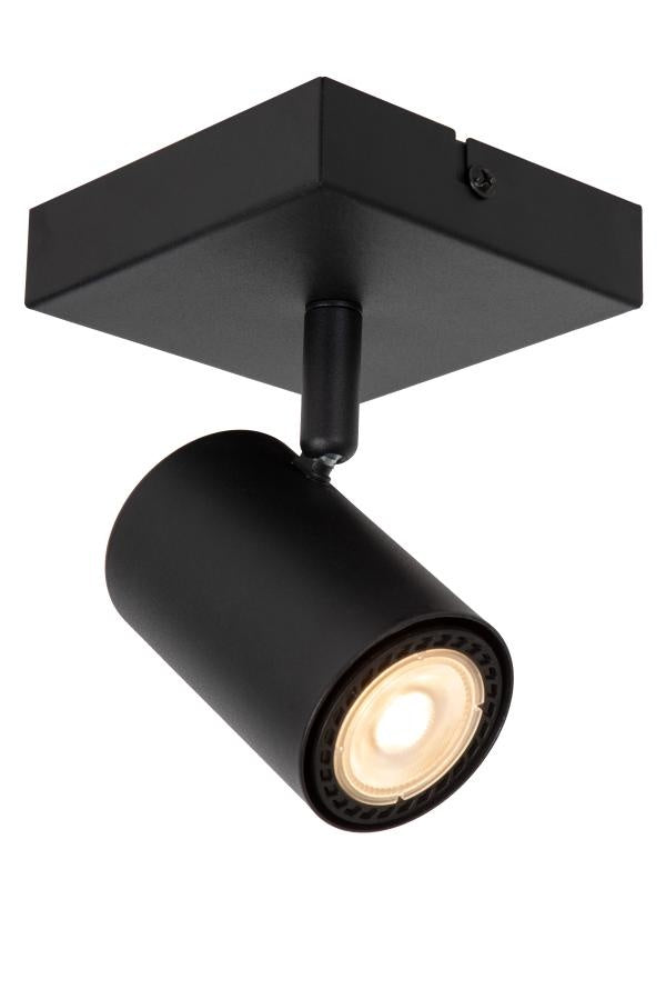 LED Opbouwspot Largo | 1× GU10 | Kantelbaar | Mat Zwart