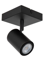 LED Opbouwspot Largo | 1× GU10 | Kantelbaar | Mat Zwart