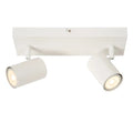 LED Opbouwspot Largo | 2× GU10 | Kantelbaar | Wit
