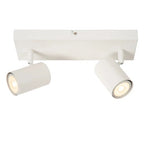 LED Opbouwspot Largo | 2× GU10 | Kantelbaar | Wit