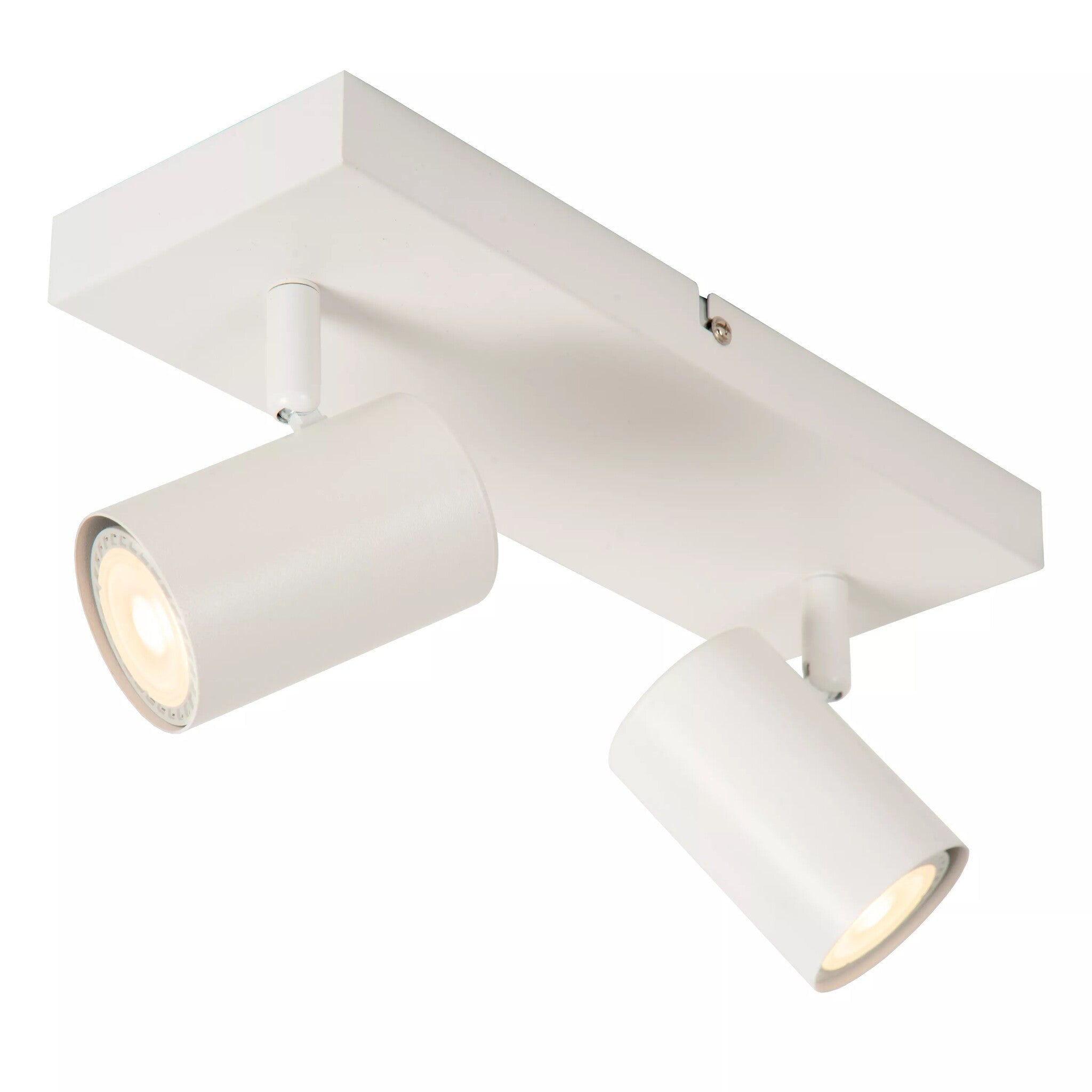 LED Opbouwspot Largo | 2× GU10 | Kantelbaar | Wit