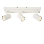 LED Opbouwspot Largo | 3× GU10 | Kantelbaar | Wit