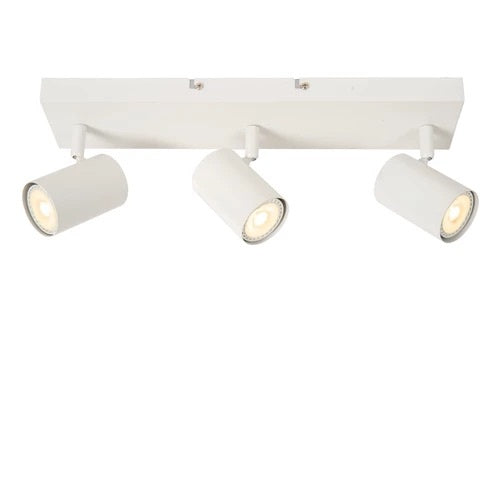 LED Opbouwspot Largo | 3× GU10 | Kantelbaar | Wit