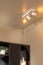 LED Opbouwspot Largo | 3× GU10 | Kantelbaar | Wit