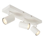 LED Opbouwspot Largo | 3× GU10 | Kantelbaar | Wit