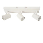 LED Opbouwspot Largo | 3× GU10 | Kantelbaar | Wit
