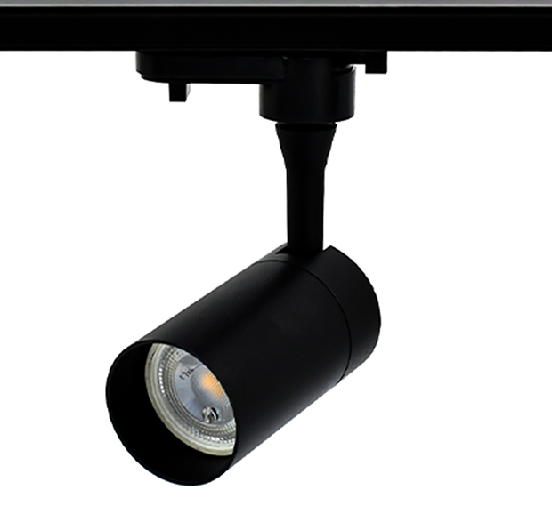 LED Opbouwspot Mivo | 1-Fase Rail | GU10 | Mat Zwart