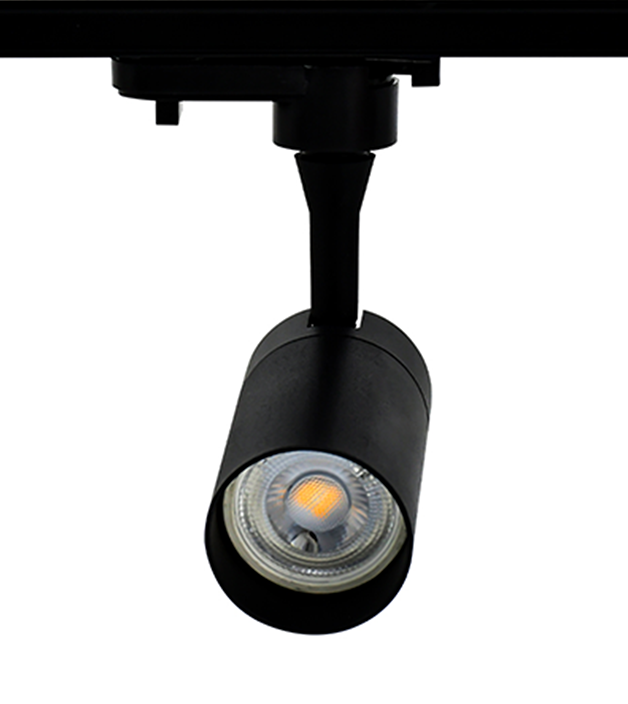 LED Opbouwspot Mivo | 1-Fase Rail | GU10 | Mat Zwart