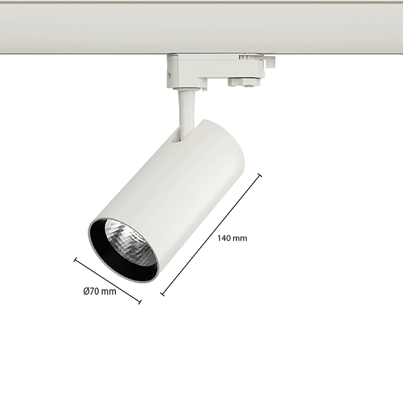 LED Railspot Lyra Wit, foto 2