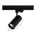 LED Railspot Lyra Zwart, foto 2