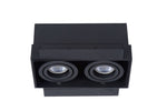 LED Inbouwspot Cardo | 2× GU10 | Trimless | 18,5 × 9 cm