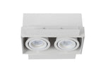 LED Inbouwspot Cardo | 2× GU10 | Trimless | 18,5 × 9 cm