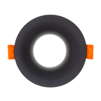 LED Inbouwspot Tavo | GU10 | IP44 | Vast | Mat Zwart