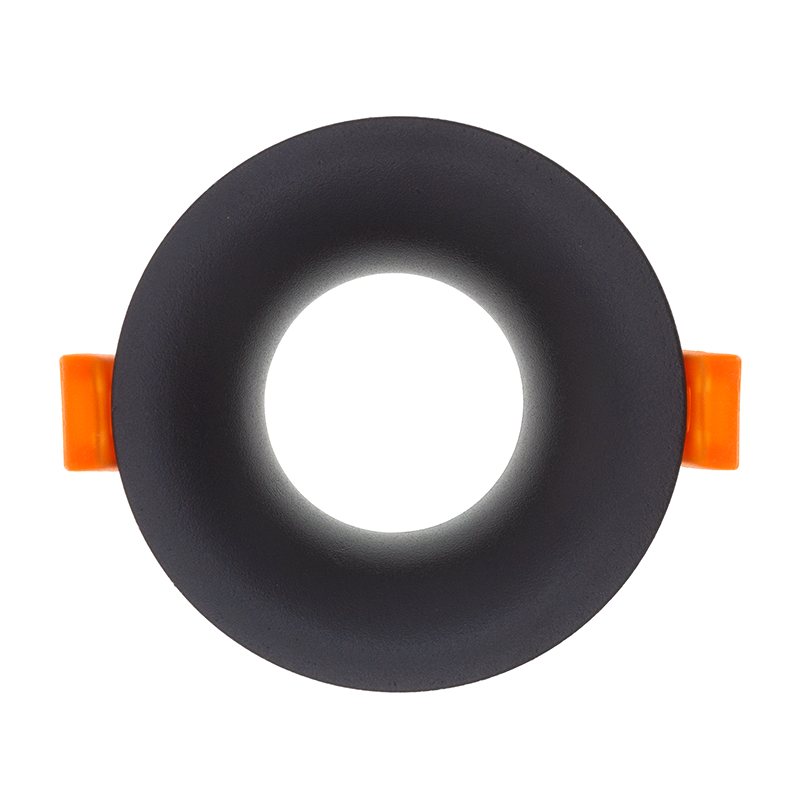 LED Inbouwspot Tavo | GU10 | IP44 | Vast | Mat Zwart