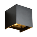 LED Wandlamp Kubo | G9 | IP65 | Kubus | Mat Zwart