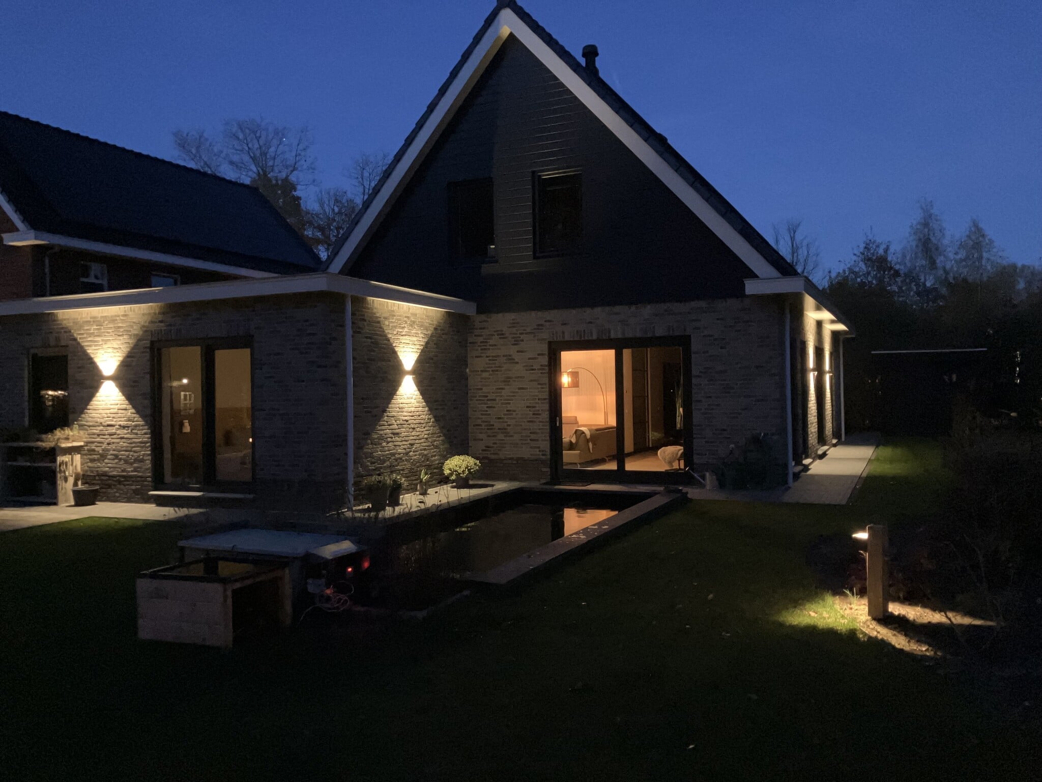 LED Wandlamp Kubo | G9 | IP65 | Kubus | Mat Zwart