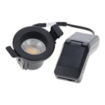 LED Inbouwspot Cielo | 4W | Dimbaar | IP65 | CCT-Switch | 400lm | Mat Zwart