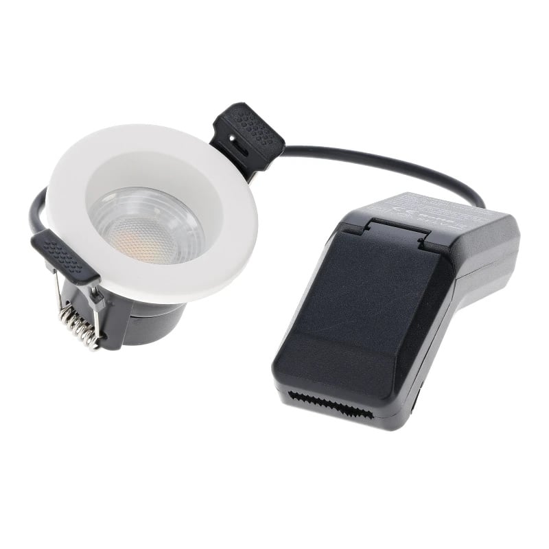 LED Inbouwspot Cielo | 4W | Dimbaar | IP65 | CCT-Switch | 400lm | Mat Wit
