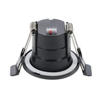LED Inbouwspot Cielo | 4W | Dimbaar | IP65 | CCT-Switch | 400lm | Mat Zwart
