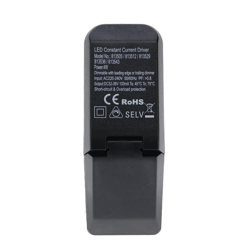 LED Inbouwspot Cielo | 4W | Dimbaar | IP65 | CCT-Switch | 400lm | Mat Zwart