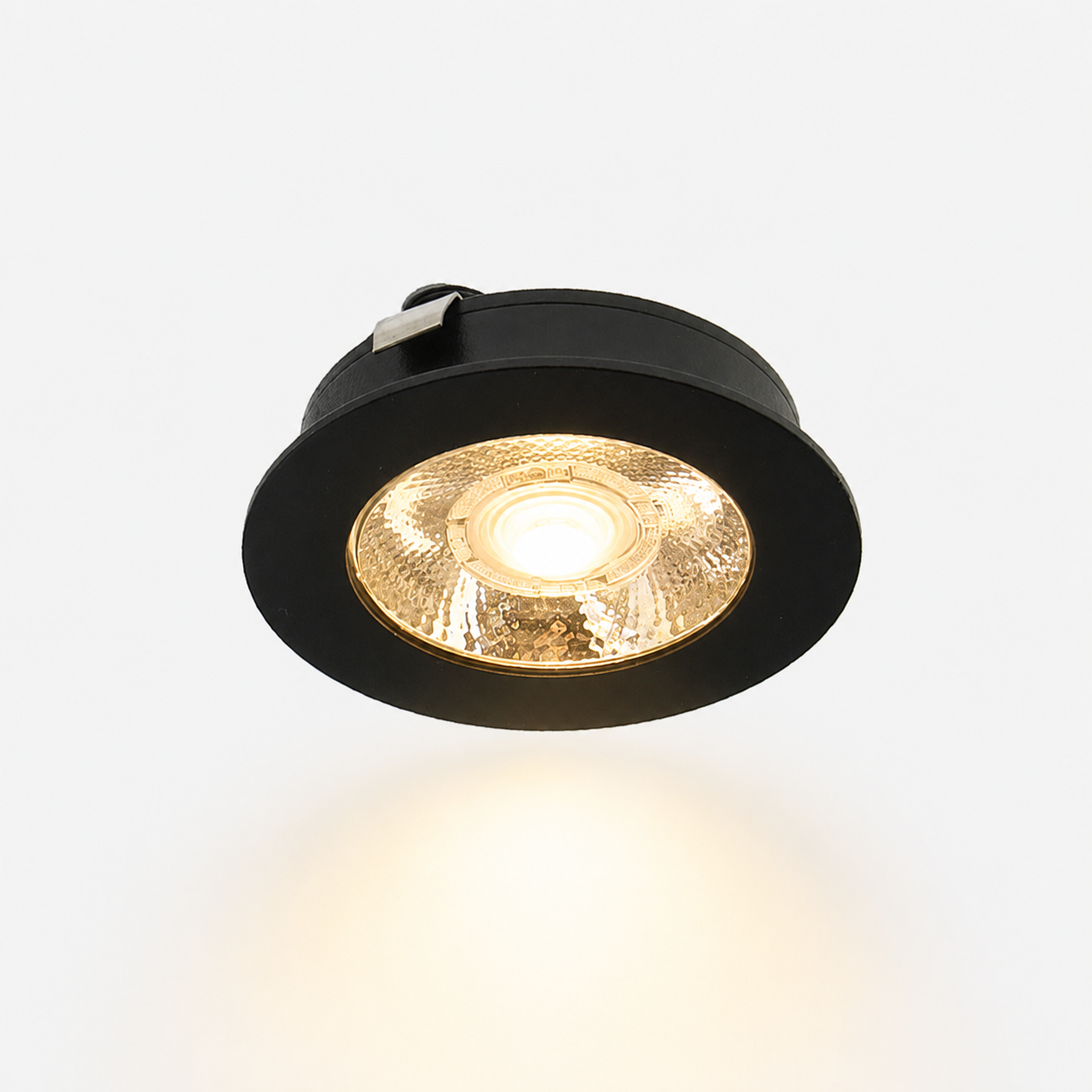 LED Inbouwspot Nivo Mini | 3W | 12V | IP44 | 240lm | 2700K | Mat Zwart