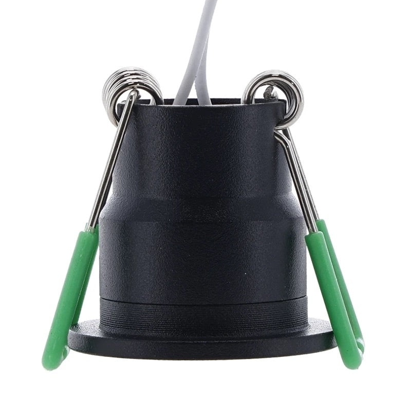 LED Inbouwspot Nero Mini | 3W | 12V | IP65 | 240lm | 2700K | Mat Zwart